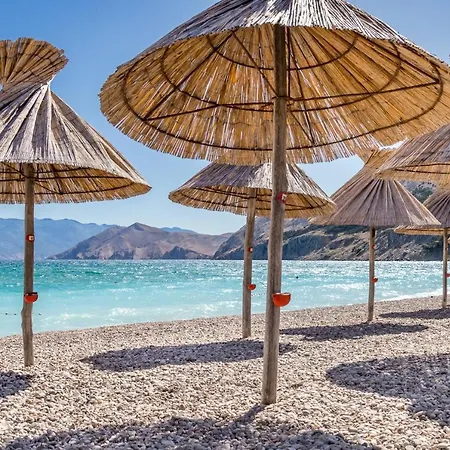 And With Parking Space Baska, Krk - 19424 Vendégház 3*