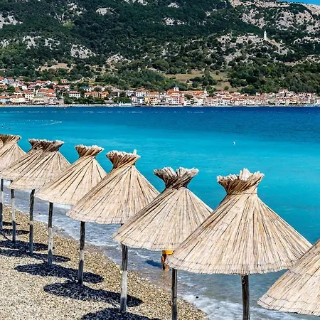 And With Parking Space Baska, Krk - 19424 Pensionat Baška