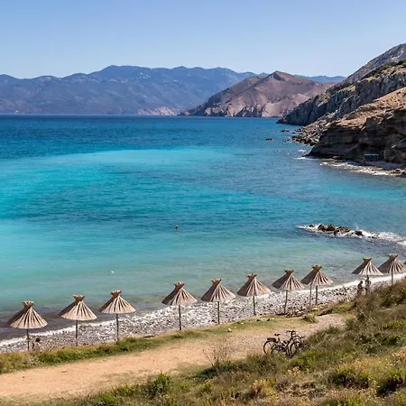 And With Parking Space Baska, Krk - 19424 Vendégház