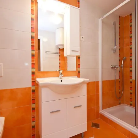 And With Parking Space Baska, Krk - 19424 Vendégház