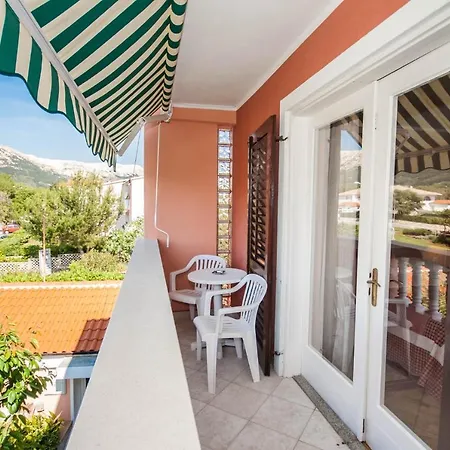 And With Parking Space Baska, Krk - 19424 Vendégház Baška