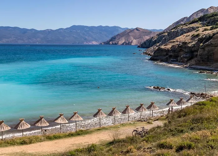 And With Parking Space Baska, Krk - 19424 Guest house