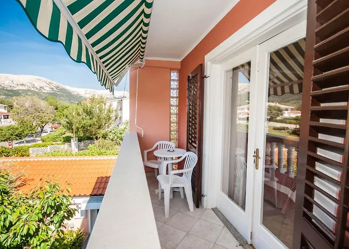 And With Parking Space Baska, Krk - 19424 Guest house Baska (Krk)